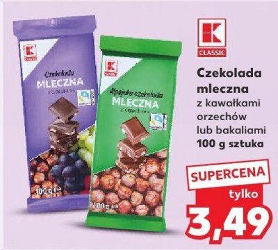 Czekolada promocja w Kaufland
