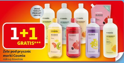 Żele pod prysznic marki Cosmia promocja w Auchan