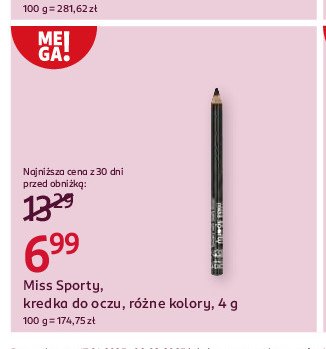 Kredka do oczu 018 Miss sporty kohl kajal promocja w Rossmann