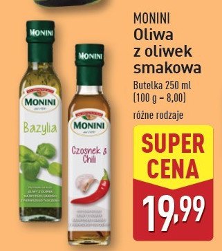 Oliwa z oliwek bazylia Monini promocja