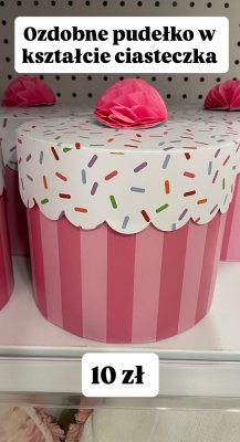 Ozdobne pudełko w kształcie ciasteczka promocja w Dealz