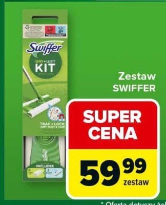 Zestaw SWIFFER promocja w Carrefour Market