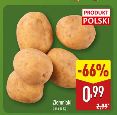 Ziemniaki vineta promocja w Aldi