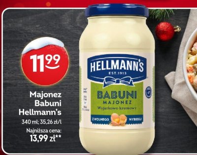 Majonez Babuni Hellmann's promocja w Żabka