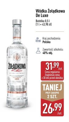 Wódka promocja w Aldi