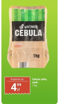 Cebula promocja w Biedronka