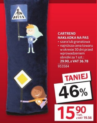 Nakładki na pas Cartrend 2 szt. promocja w Selgros