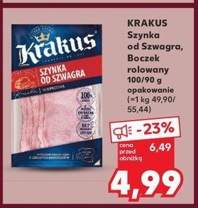 Boczek rolowany od szwagra Krakus animex promocja