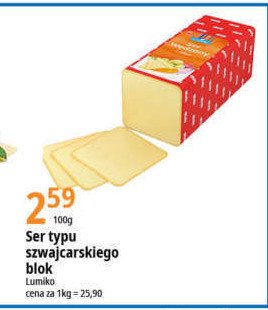 Ser z dziurami typu szwajcarskiego Lumiko promocja