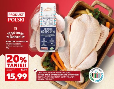 Tuszka kurczaka promocja w Kaufland