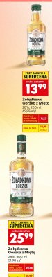 Wódka Żołądkowa Gorzka z Miętą 28%, 500 ml promocja w Biedronka