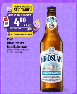 Piwo IPA bezalkoholowe promocja w POLOmarket