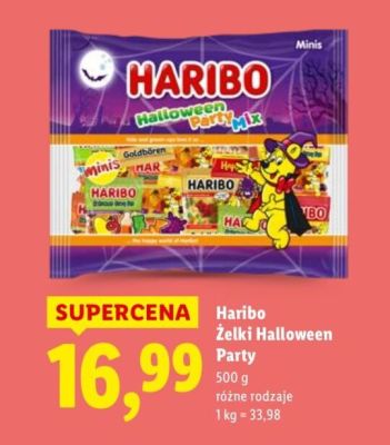 Żelki Halloween Party Haribo promocja w Lidl