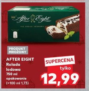 Rolada lodowa After eight promocja w Kaufland