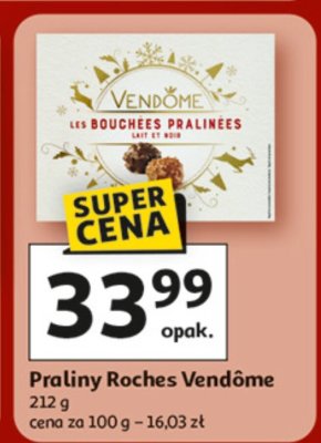 Praliny Roches Vendôme promocja w Auchan
