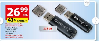 Pendrive 128 gb Platinet promocja