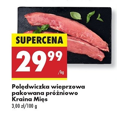 Polędwiczka wieprzowa Kraina mięs promocja