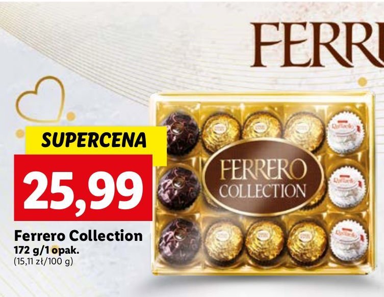 Bombonierka Ferrero collection promocja w Lidl