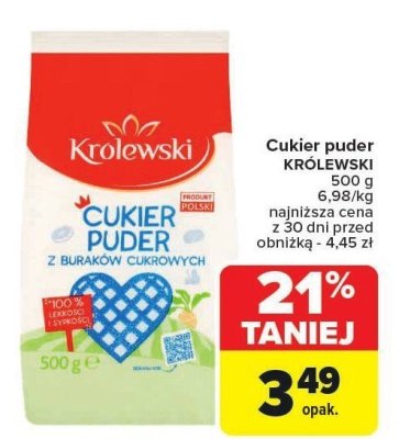 Cukier promocja w Carrefour