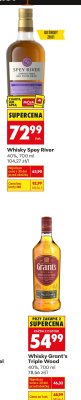Whisky Spey River 40%, 700 ml promocja w Biedronka