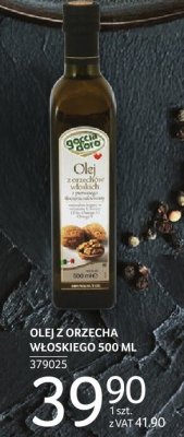 Olej z orzecha włoskiego 500 ml promocja w Selgros