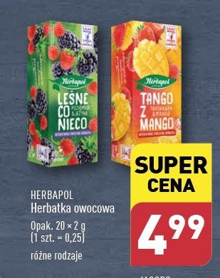 Herbata tango z mango Herbapol promocja