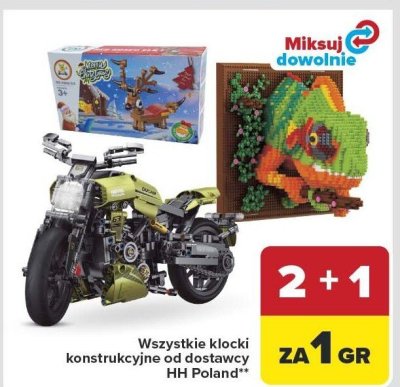 Klocki konstrukcyjne od dostawcy HH Poland różne rodzaje promocja w Carrefour Market