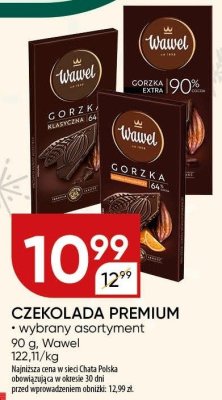 Czekolada premium Wawel promocja w Chata Polska