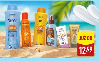 Spray przeciws艂oneczny sport spf 50 Lacura sun promocja