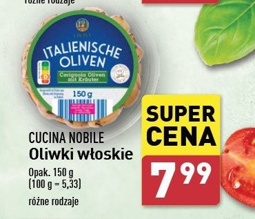 Oliwki włoskie Cucina nobile promocja