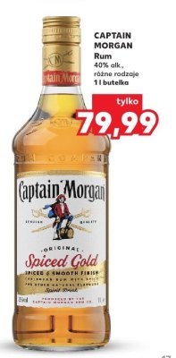 Rum Spiced Gold różne rodzaje promocja w Kaufland