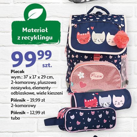 Piórnik 2-komorowy promocja w Auchan