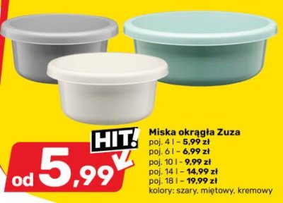 Miska okrągła Zuza Bricomarche promocja w Bricomarche