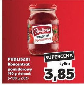 Koncentrat pomidorowy 30 % Pudliszki promocja w Kaufland