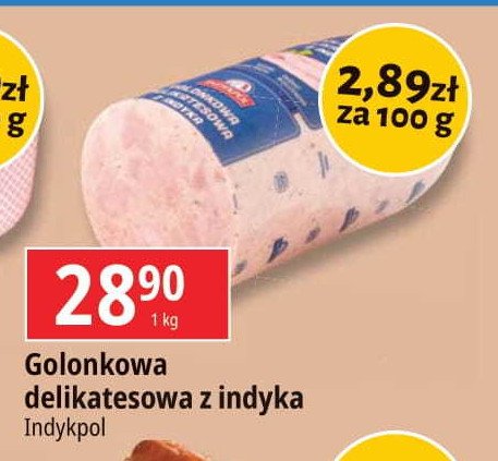 Golonkowa delikatesowa z indyka Indykpol promocja