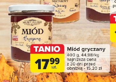 Miód gryczany Miody polskie promocja