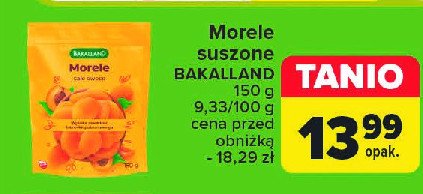 Morele suszone Bakalland promocja