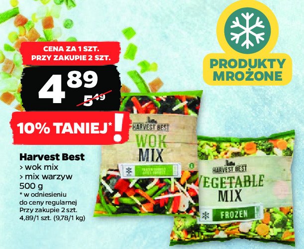 Vegetable mix Harvest best promocja