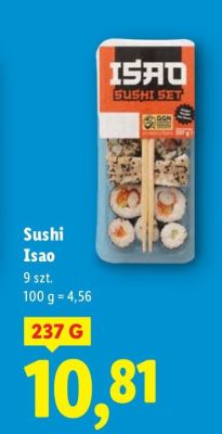 Sushi Isao promocja w Lidl