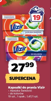 Kapsułki do prania kolorów 19 szt. promocja w Netto