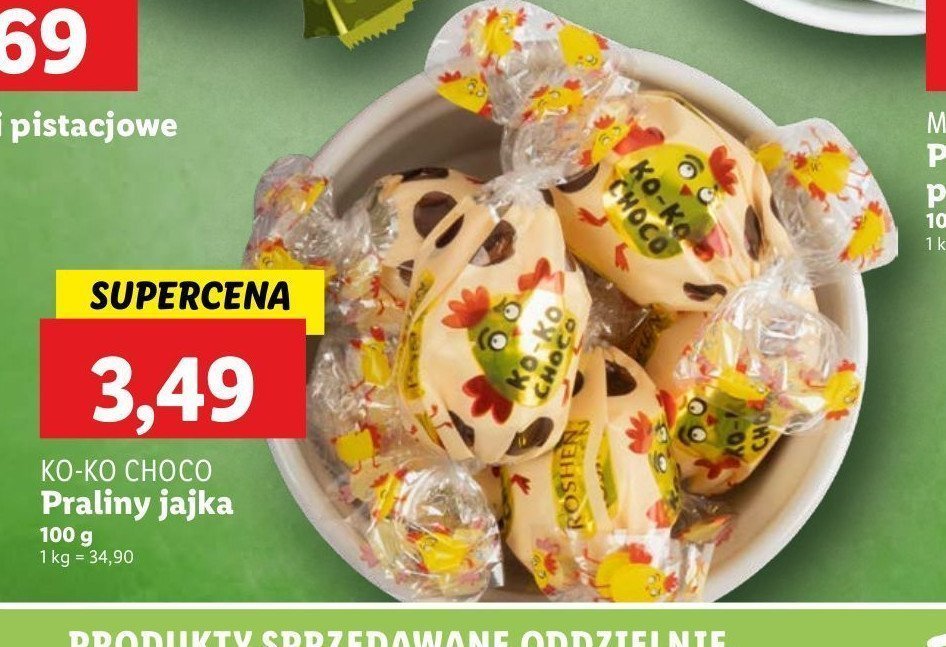 Cukierki KO-KO CHOCO WHITE promocja