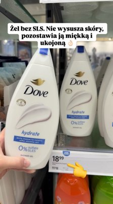 Żel pod prysznic Hydrate 0% sulfate SLES promocja w Rossmann