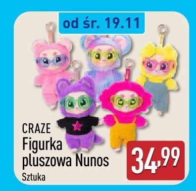 Figurka pluszowa Nunos  promocja w Aldi