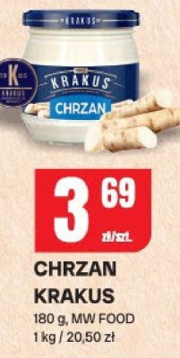 Chrzan Krakus MW Food promocja w Chorten