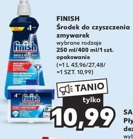 Płyn do zmywarek 5 x power regular Finish do czyszczenia zmywarek promocja