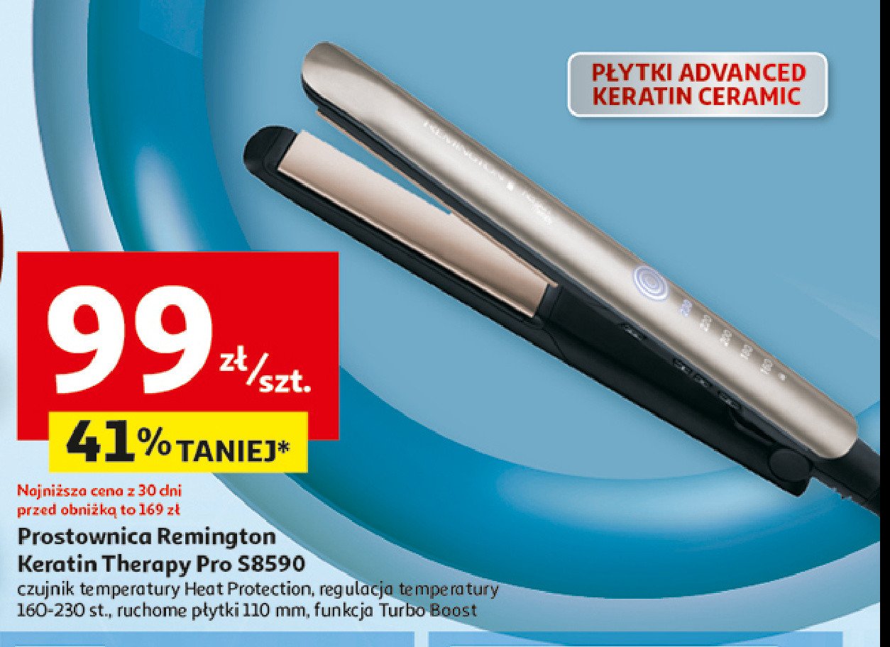 Prostownica do włosów keratin therapy pro s8590 Remington promocja