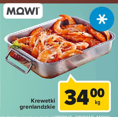 Krewetki grenlandzkie Mowi promocja