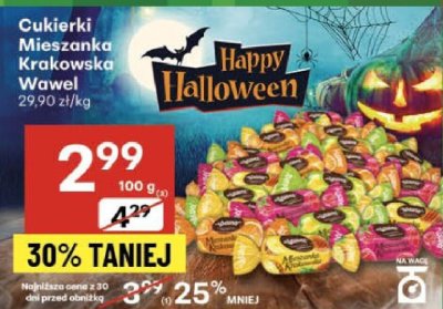 Cukierki promocja w Delikatesy Centrum
