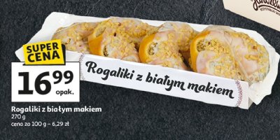 Rogaliki z białym makiem promocja w Auchan