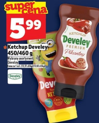 Ketchup Develey 450/460 g promocja w TOPAZ